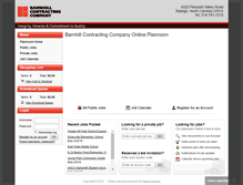 Tablet Screenshot of barnhillplanroom.com
